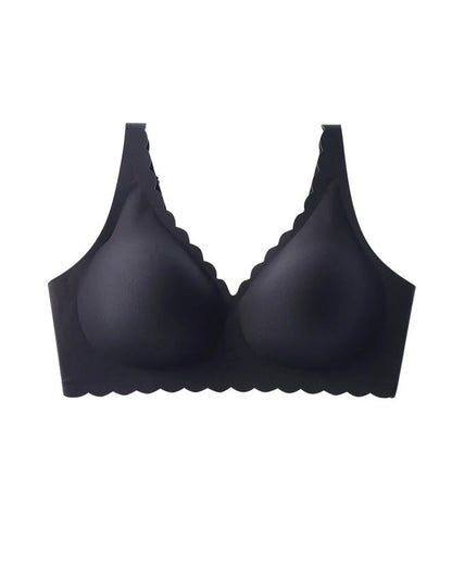 Deep V Wireless Seamless Stretchy Push-up Bra