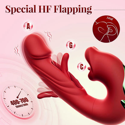 Limited Sale 70% OFF 💋 2026 Upgraded Luvora™. The Ultimate 4-in-1 Flapping & Licking Vibrator