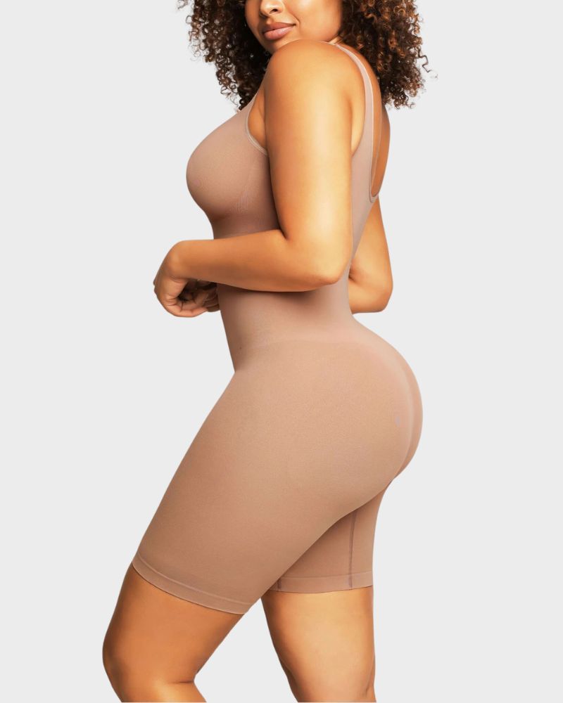 Seamless Sculpting Mid Thigh Bodysuit (Pack Sale)
