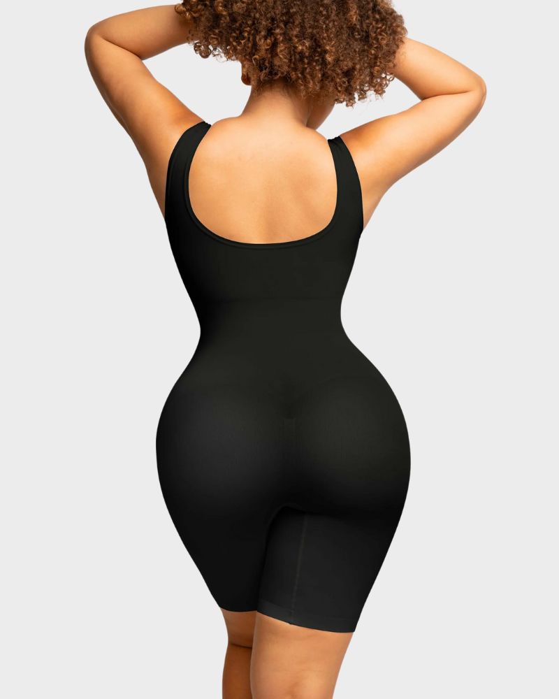 Seamless Sculpting Mid Thigh Bodysuit (Pack Sale)