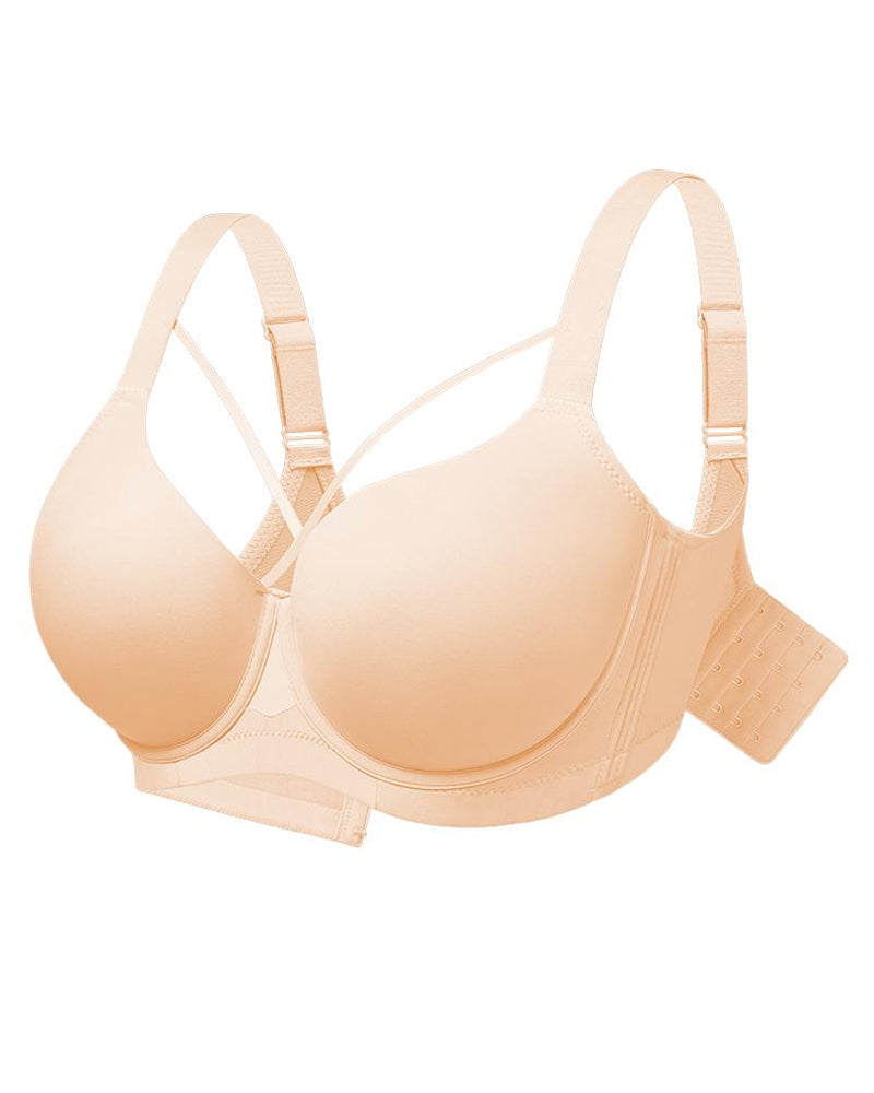 Women's Underwire Deep V Seamless Comfort Lifting Bra
