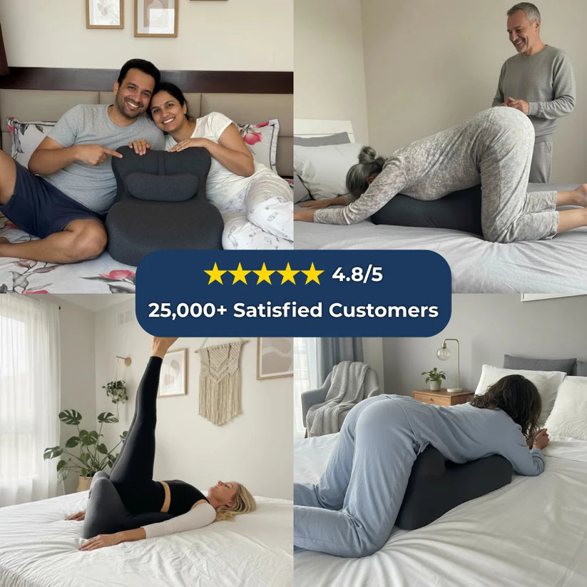 Sleep Sweet G-Spot Pillow 💋 Ergonomic Support for Stronger Intimacy, Couples 🔥
