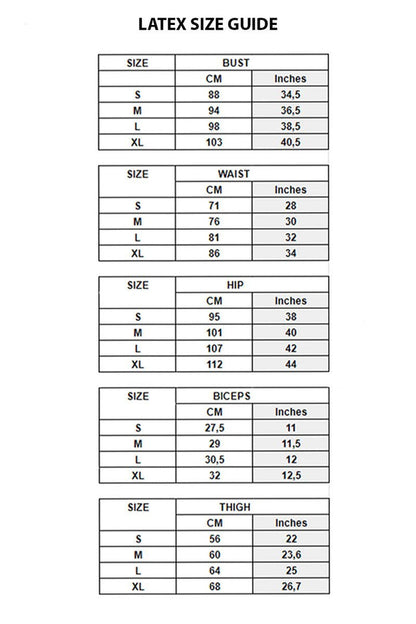 FancyStar® Translucent Latex Mini Dress