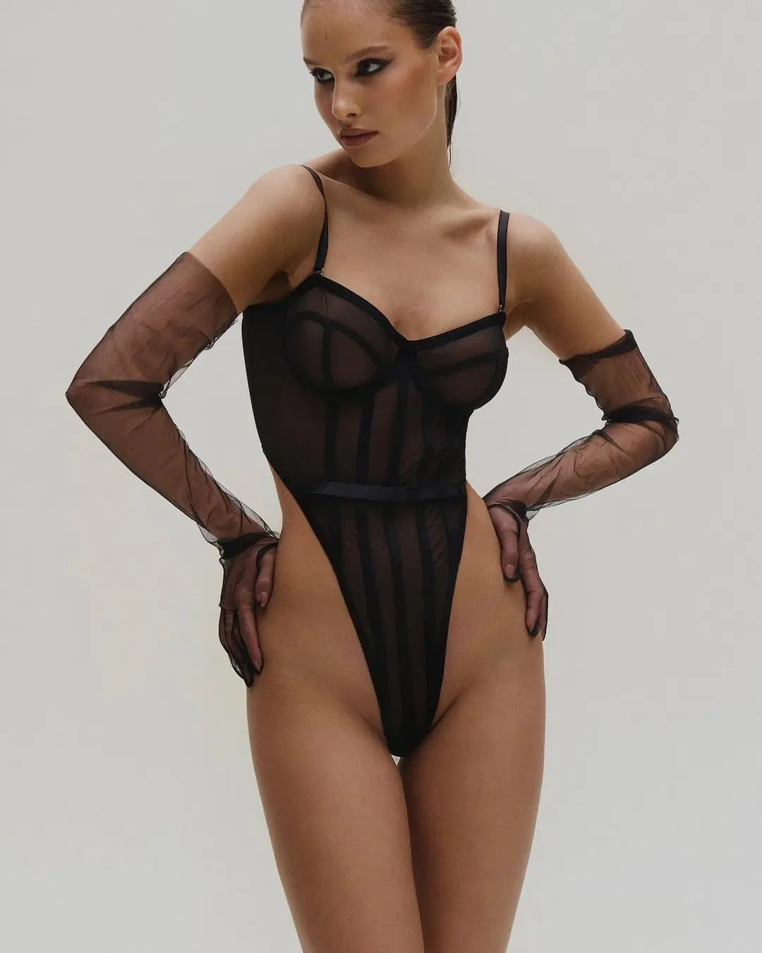 FancyStar™ See Through Me Bodysuit