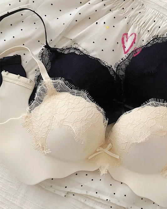 Women's Lace Trim Comfort Bra